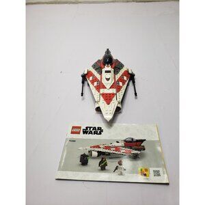 LEGO Star Wars: Jedi Bob's Starfighter 75388 No Mini Figs W/ Manual Incomplete